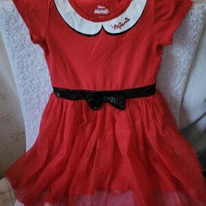 "DISNEY JUNIOR MINNIE" LITTLE GIRL SPARKLING TUTU DRESS - SIZE 4T